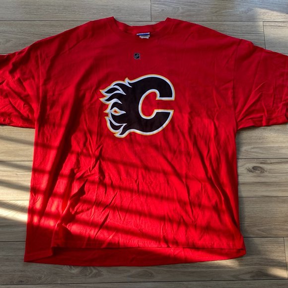 Calgary Flames Jerome Iginla #12 Shirt (XXL) and One Size Fits All Hat - Picture 4 of 4